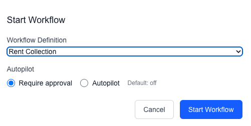 Workflow Automation Screenshot